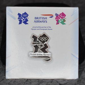 🔥 3/$15 NWT British Airways 2012 London Olympics Lapel Pin
